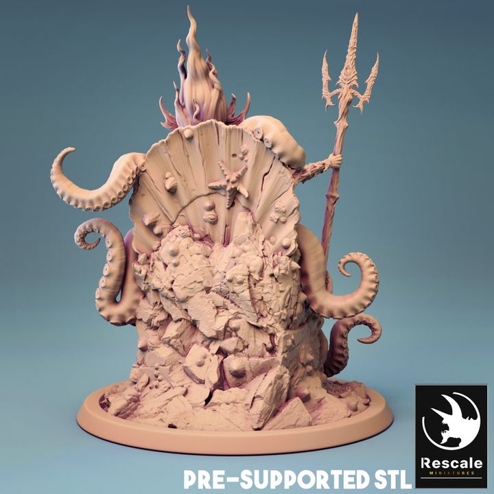 Queen of the Sea - Commanding (25mm Base)