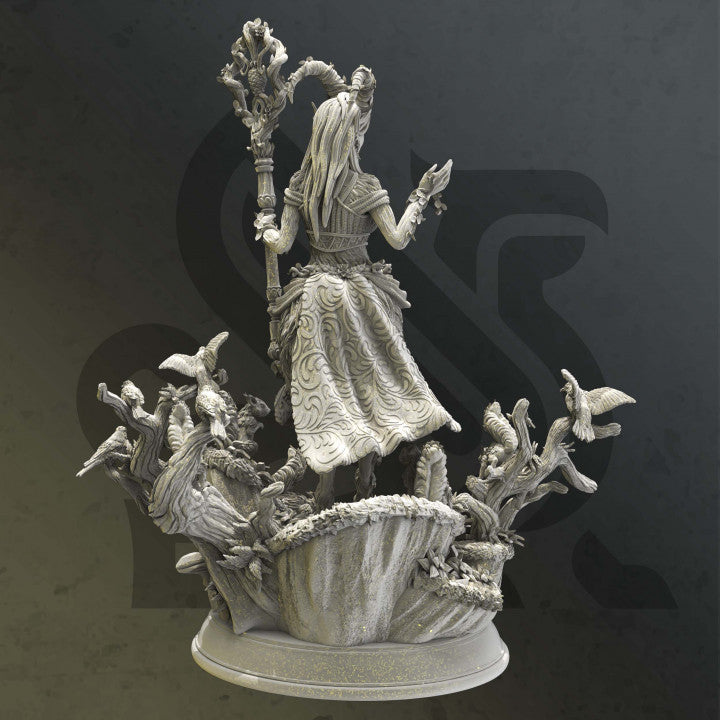 Fey-touched Faun Goddess - Regal (25mm Base)