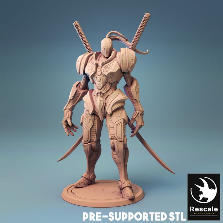 Samurai Construct - Guard (50mm Base)