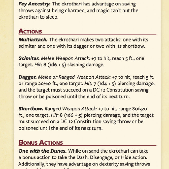 Rekari Sand Drake with Ekrothari Warrior - Mounted (50mm Base)