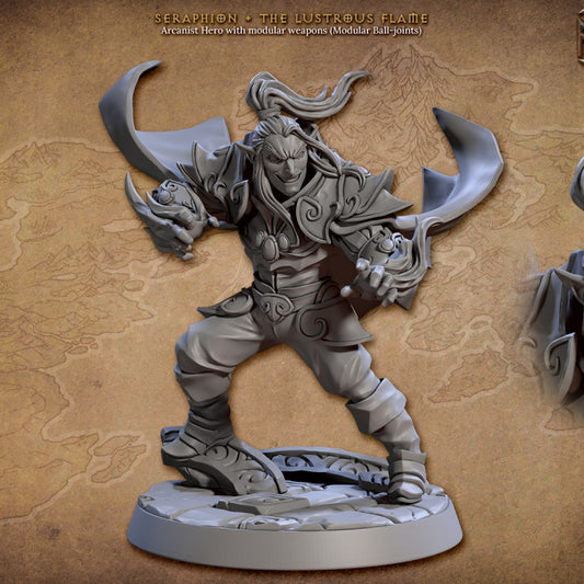 Alfar Arcane Sorcerer Wizard Noble | Medium | Artisan Guild | D&D DnD Pathfinder Miniature