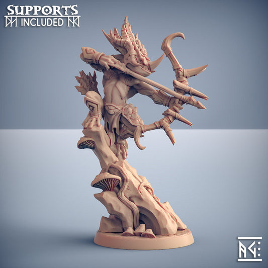 Swamp Hero Ranger Poison Archer | Medium | Artisan Guild | D&D DnD Pathfinder Miniature