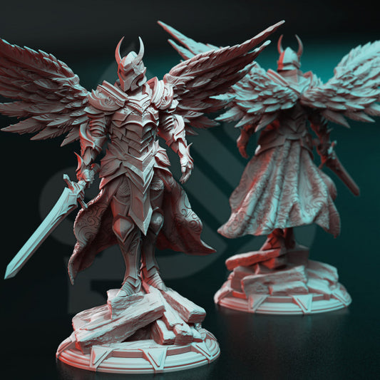 Arch Angel Celestial Fighter Warrior | Medium | DM Stash | D&D DnD Pathfinder Miniature