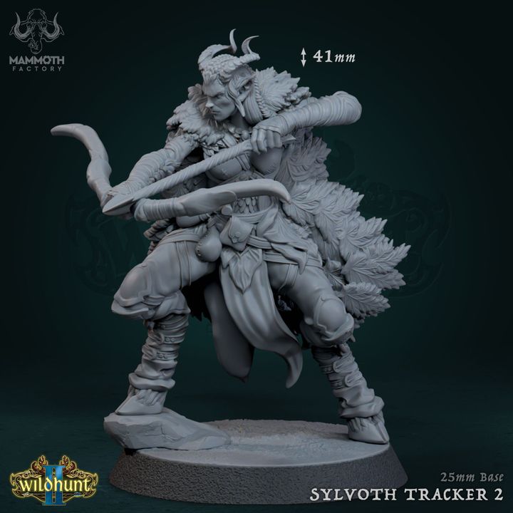 Sylvoth Tracker - Archer (25mm Base)