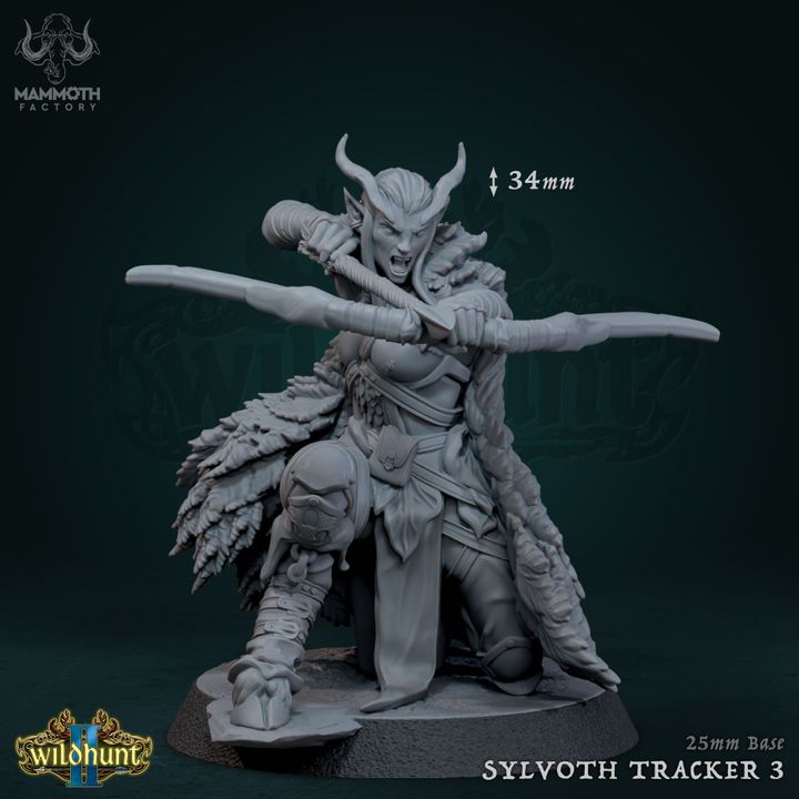 Sylvoth Tracker - Archer (25mm Base)