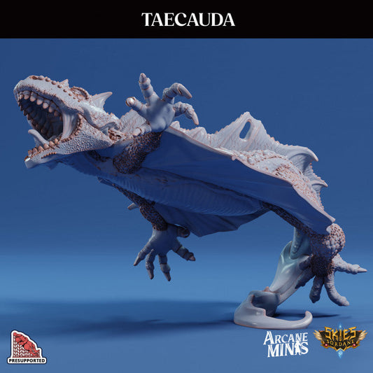 Gliding Lizard Beast Monstrosity Model | Large | Sordane Publishing | D&D DnD Pathfinder Miniature