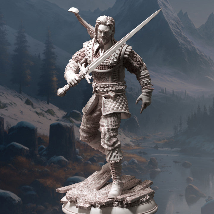 Tarick Wolfheart - Imperial (25mm Base)