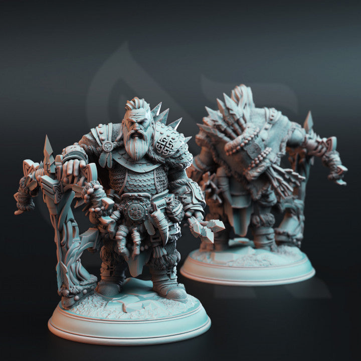 Dwarf Monster Slayer Ranger - Stalwart (25mm Base)