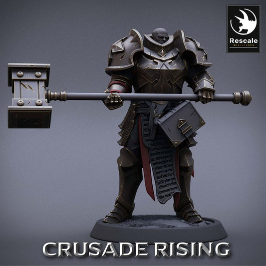 Collection Templar Infantry Guardians Warriors | Medium | Rescale Miniatures | D&D DnD Pathfinder Miniature