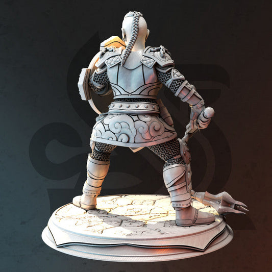 Dwarf Knowledge Cleric Armor Shield | Medium | DM Stash | D&D DnD Pathfinder Miniature