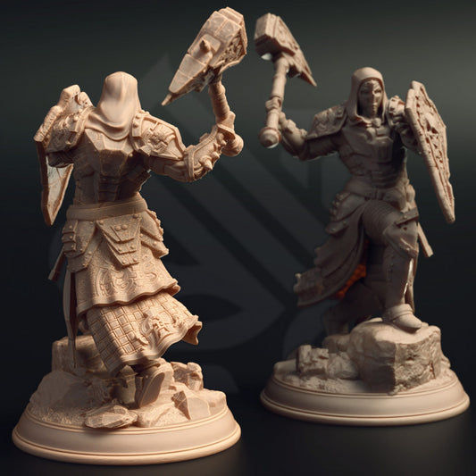 Warforged Cleric Artificer Constructs | Medium | DM Stash | D&D DnD Pathfinder Miniature