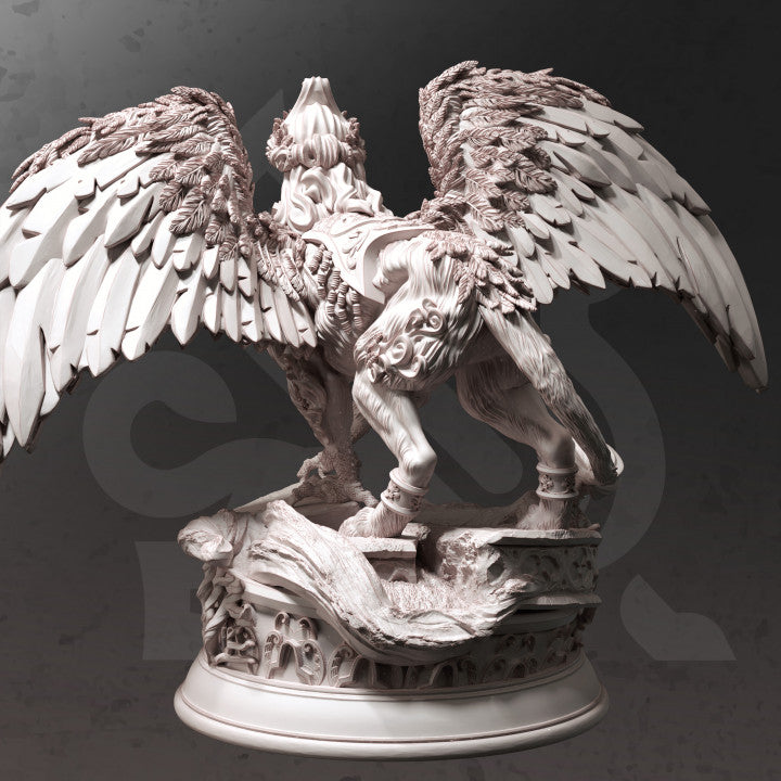 Ancient Sphinx - Tizariel (75mm Base)