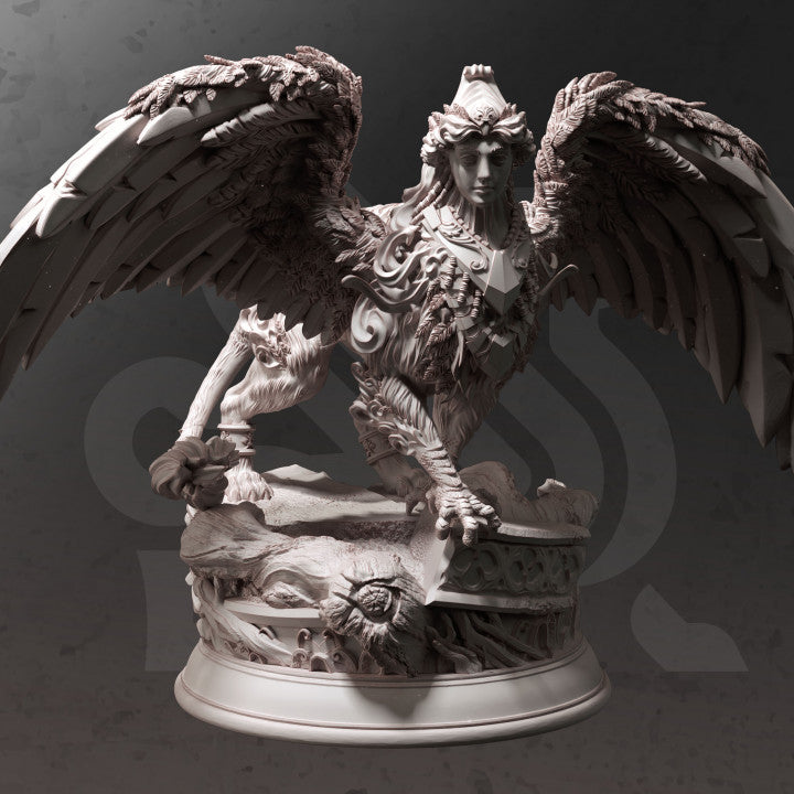 Ancient Sphinx - Tizariel (75mm Base)