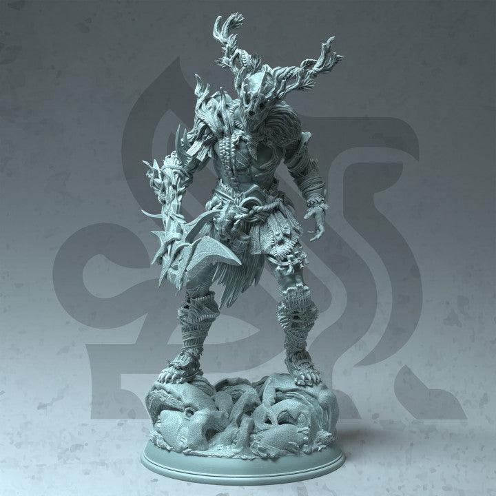 Infused Druidic Barbarian - Treneal (25mm Base)
