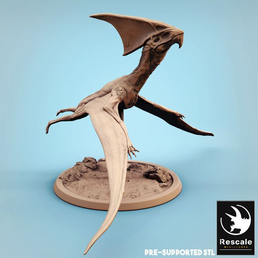 Flying Prehistoric Dinosaur Beast | Large | Rescale Miniatures | D&D DnD Pathfinder Miniature