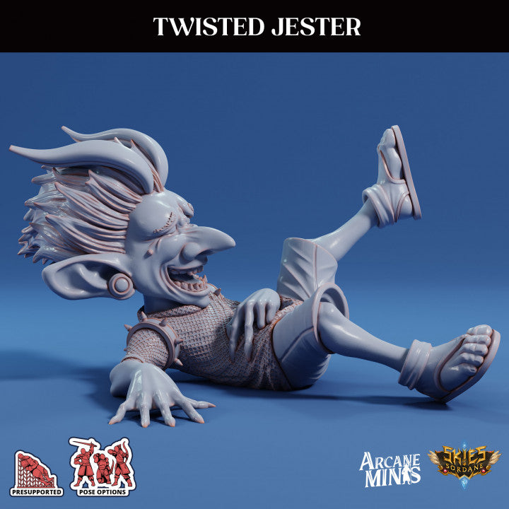 Twisted Jester - Laughing (25mm Base)