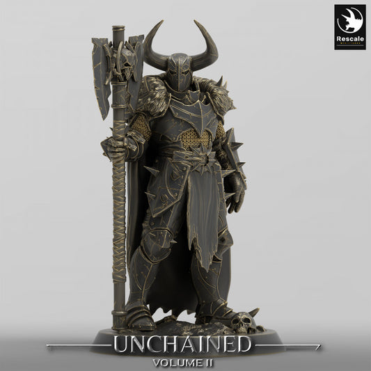 Collection Unchained Warrior Infantry Fighter Human | Medium | Rescale Miniatures | D&D DnD Pathfinder Miniature