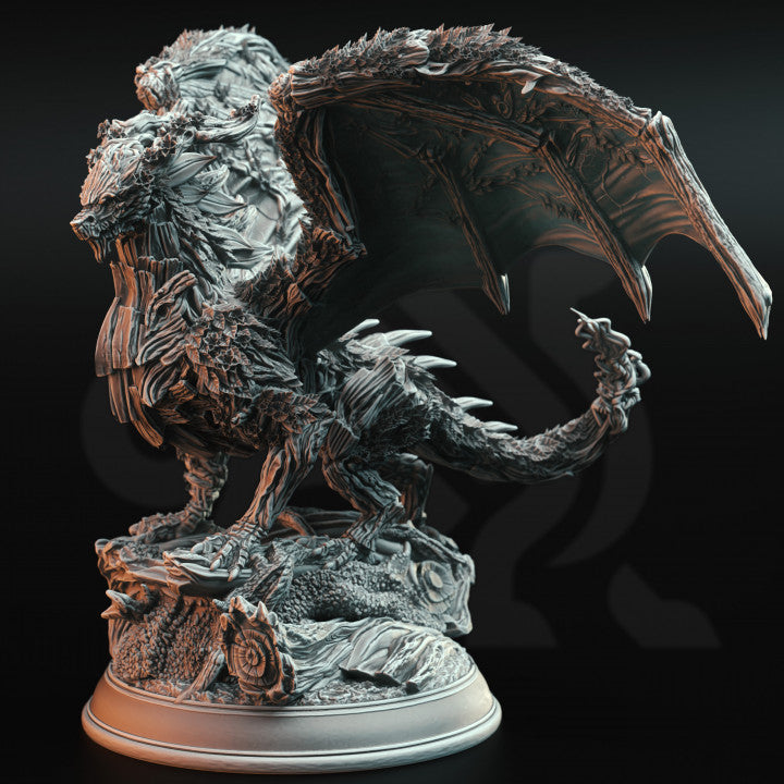 Dragón Feérico Antiguo - Underthwyn (Peana de 100 mm)