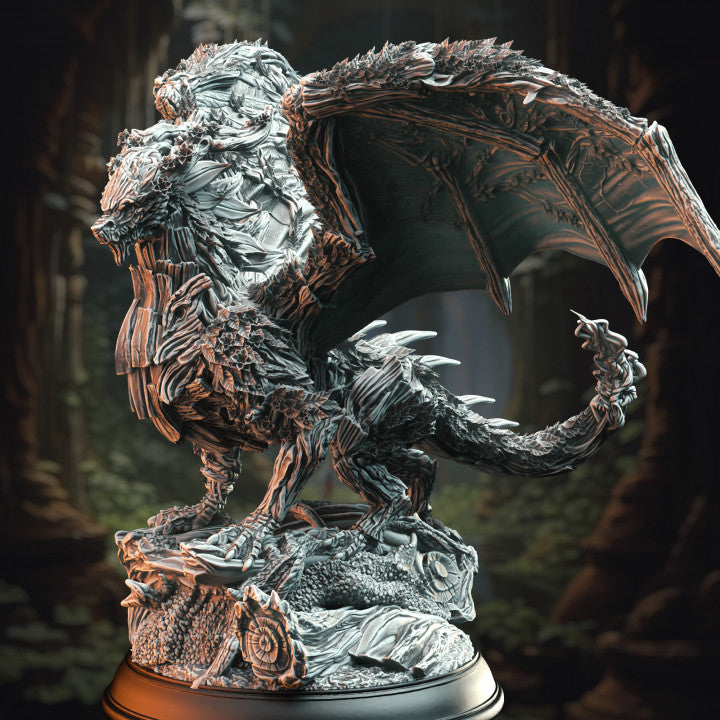 Dragón Feérico Antiguo - Underthwyn (Peana de 100 mm)