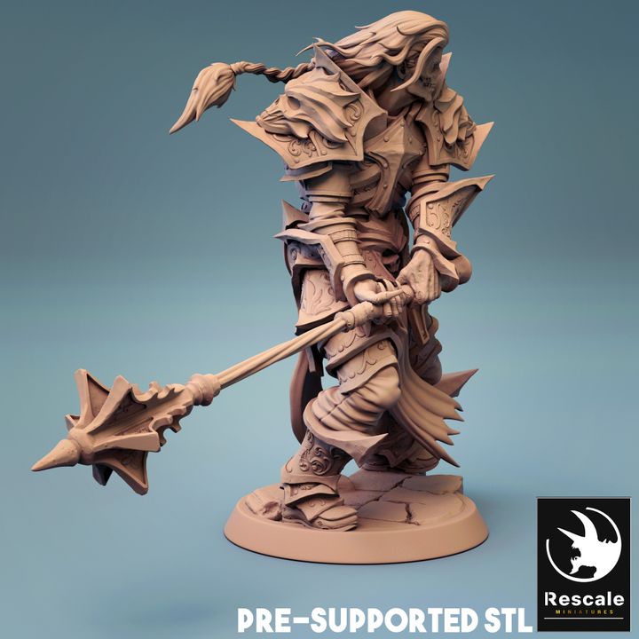 Necromancer - With Staff (25mm Base)