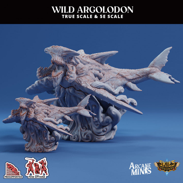 Wild Argolodon - Flying (100mm Base)