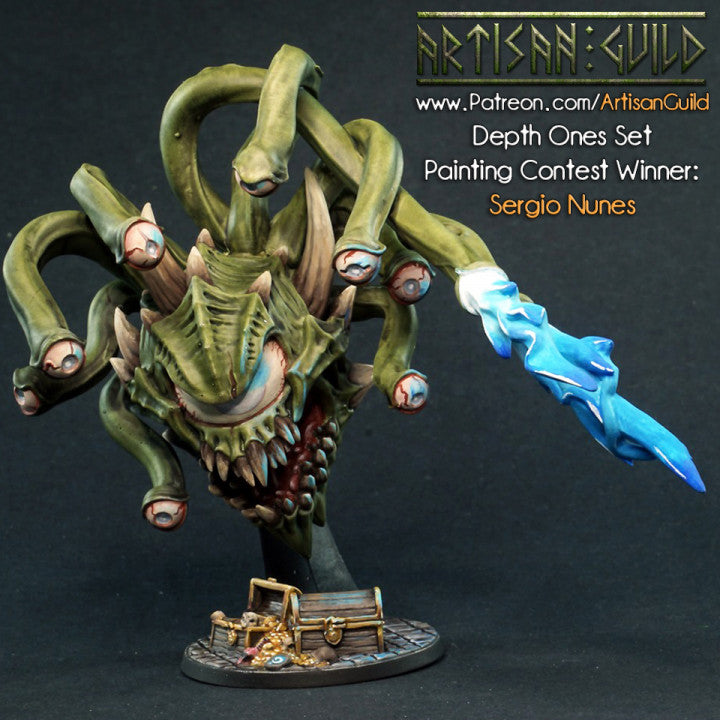 Xantaras the Tyrant Eye - Enraged (50mm Base)