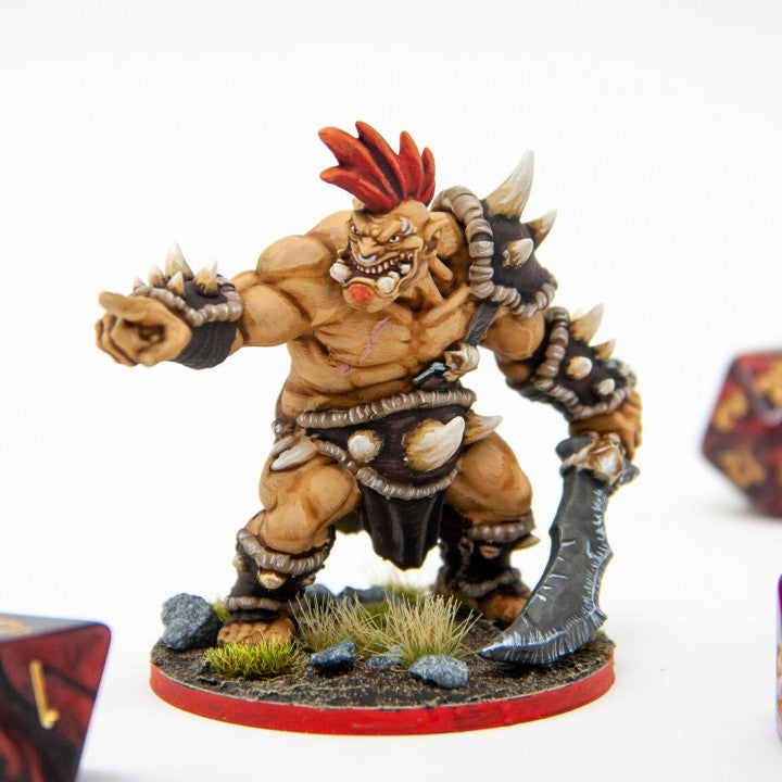 Ogre Marauder - Pointing (50mm Base)