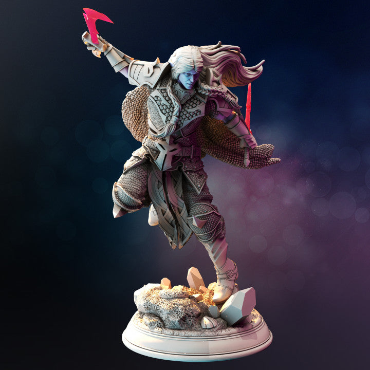 Drow Ranger - Dynamic (25mm Base)