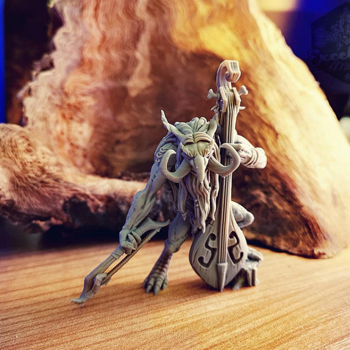 Zukki - Cellist Mid-Performance (50mm Base)