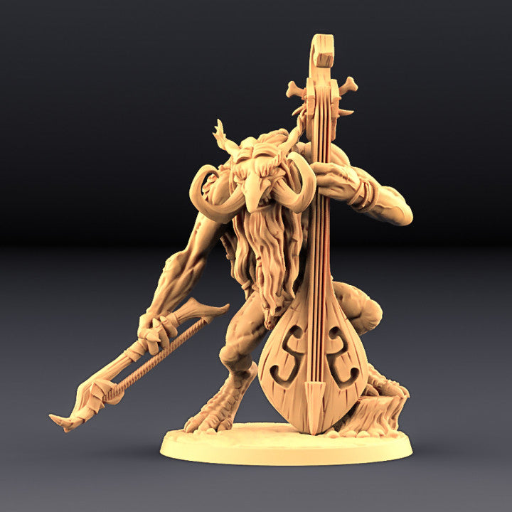 Zukki - Cellist Mid-Performance (50mm Base)