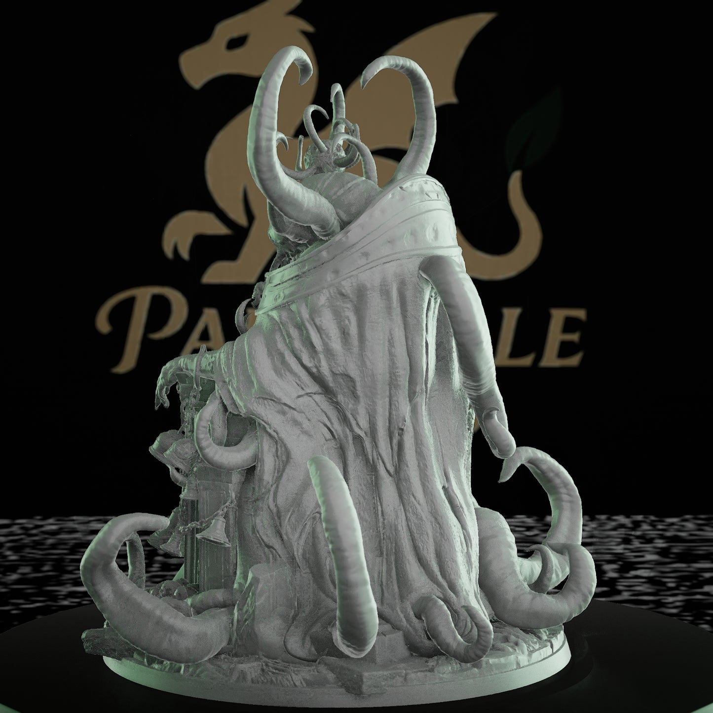 Bell Warden Spellcaster Guardian Miniature | Huge | Rescale Miniatures | D&D DnD Pathfinder Miniature