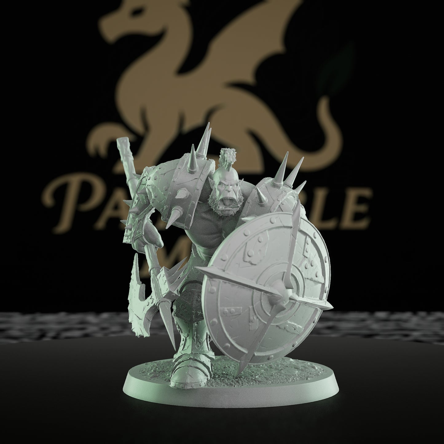 Collection Orc Crossbowman Miniature Medium | Rescale Miniatures | D&D DnD Pathfinder Miniature