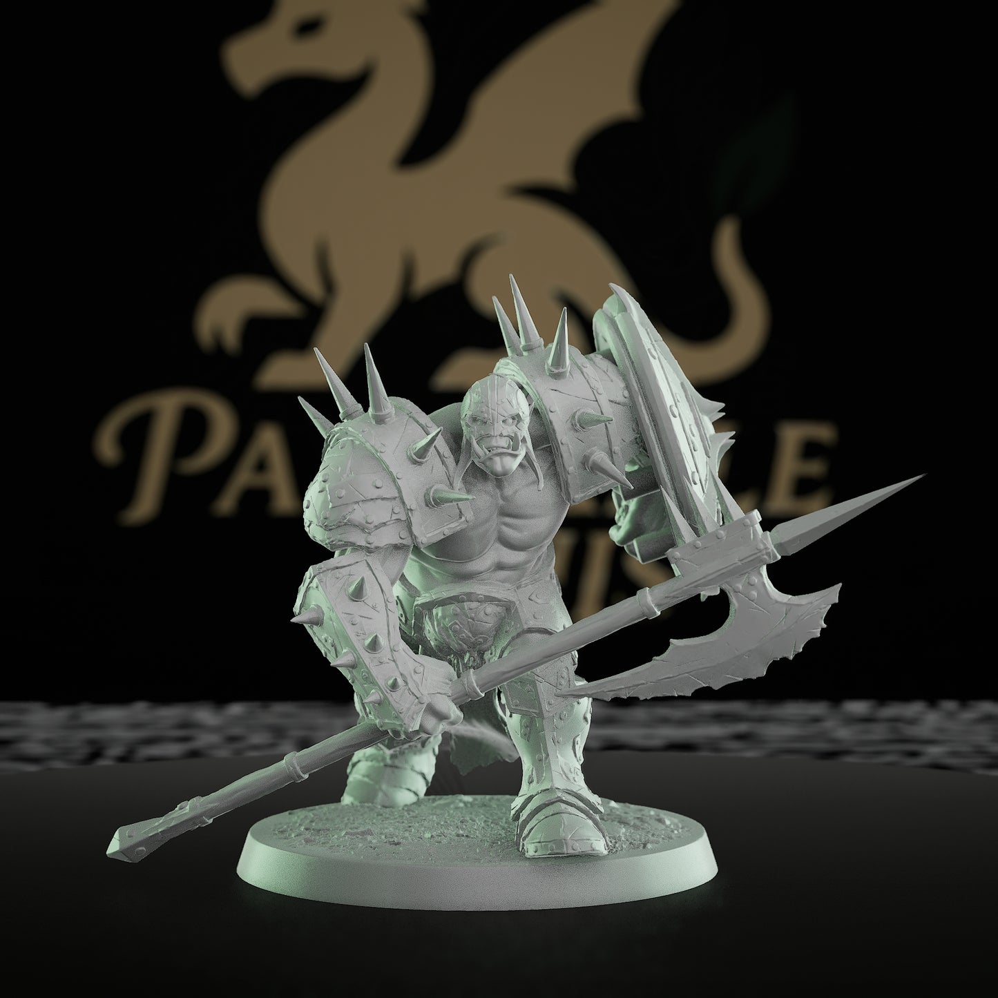 Collection Orc Crossbowman Miniature Medium | Rescale Miniatures | D&D DnD Pathfinder Miniature