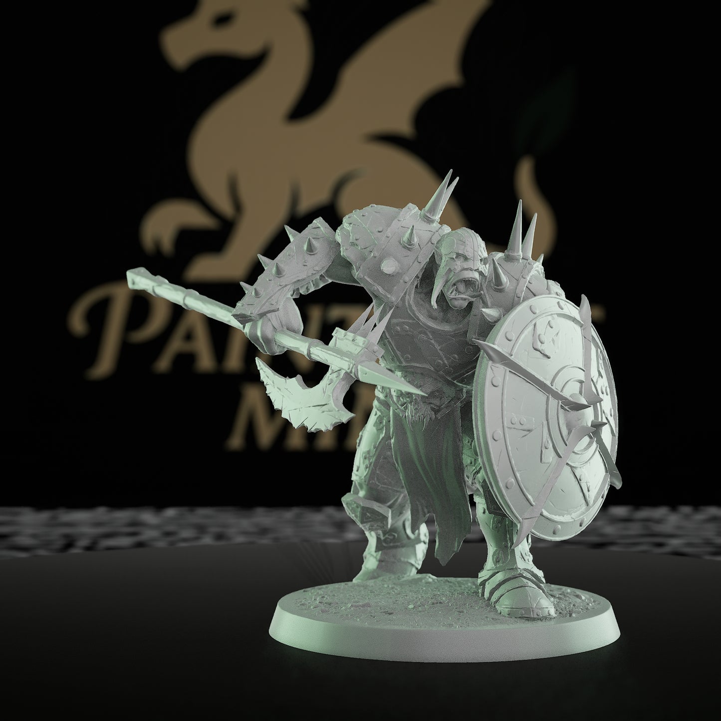 Collection Orc Crossbowman Miniature Medium | Rescale Miniatures | D&D DnD Pathfinder Miniature