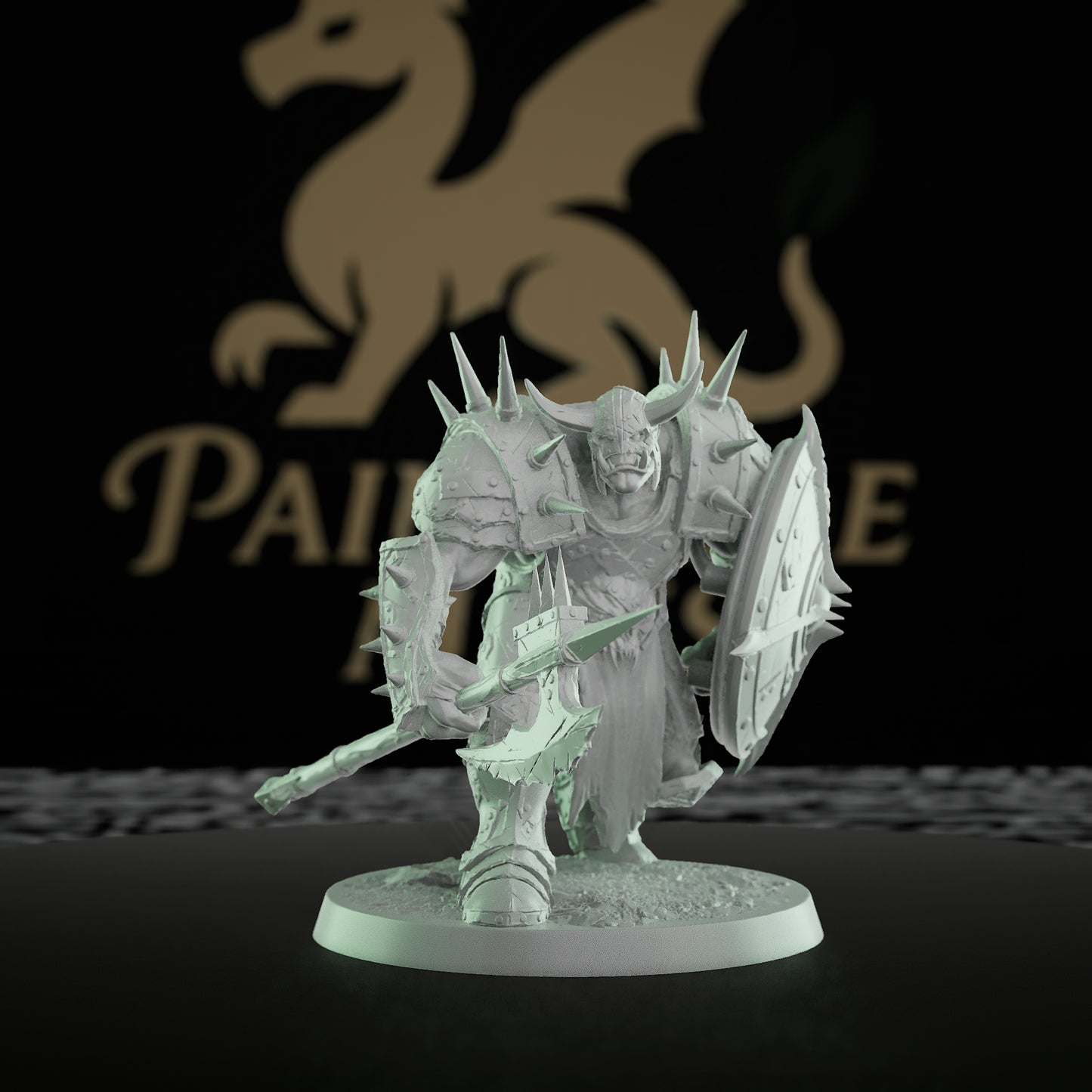 Collection Orc Crossbowman Miniature Medium | Rescale Miniatures | D&D DnD Pathfinder Miniature