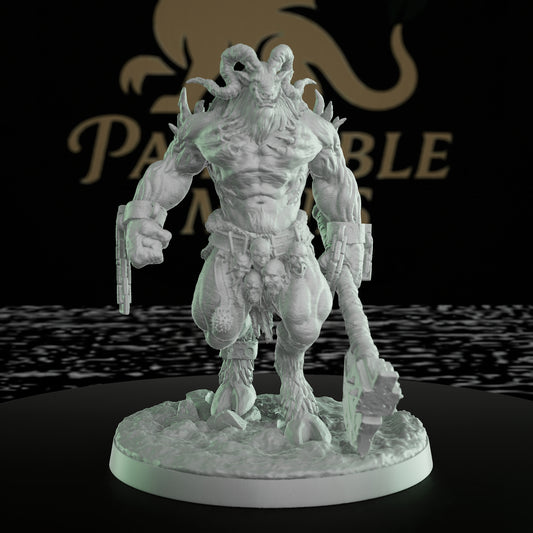 Beastkin Juggernaut Miniature Model | Large | Mammoth Factory | D&D DnD Pathfinder Miniature