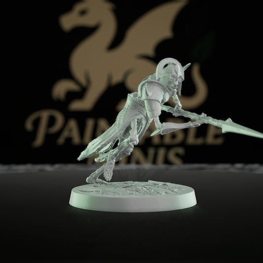 Collection Persian Skeleton Undead Warrior Scimitar | Medium | Rescale Miniatures | D&D DnD Pathfinder Miniature