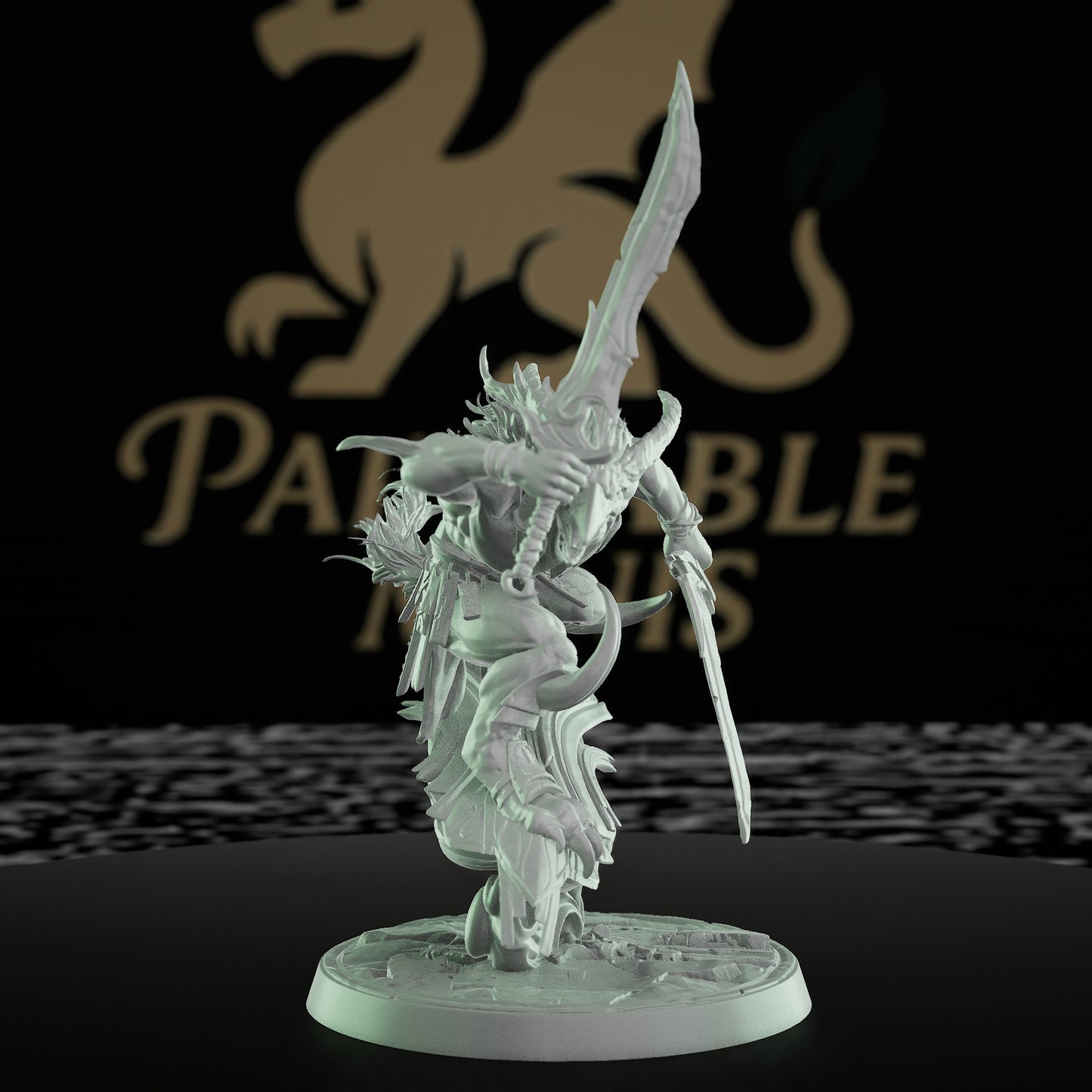 Collection Hulking Beast Barbarian Miniature | Medium | Rescale Miniatures | D&D DnD Pathfinder Miniature