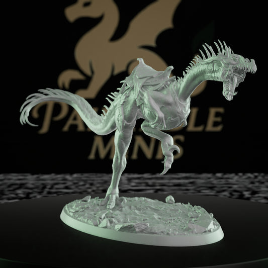 Collection Velociraptor Dinosaur Monster Figure | Large | Rescale Miniatures | D&D DnD Pathfinder Miniature