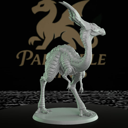 Dragon Raptor Intricate Scale Patterns | Large | Rescale Miniatures | D&D DnD Pathfinder Miniature