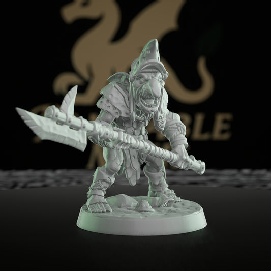 Goblin Warrior Miniature Faldorn Forest Edition | Medium | Artisan Guild | D&D DnD Pathfinder Miniature
