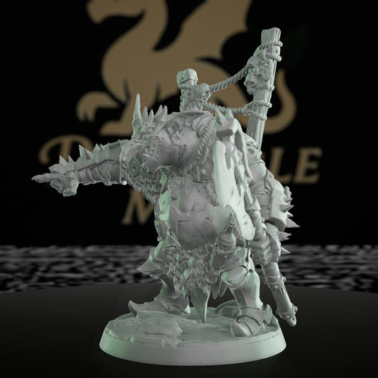 Goblin Chieftain Miniature Leader Malgob | Large | Artisan Guild | D&D DnD Pathfinder Miniature
