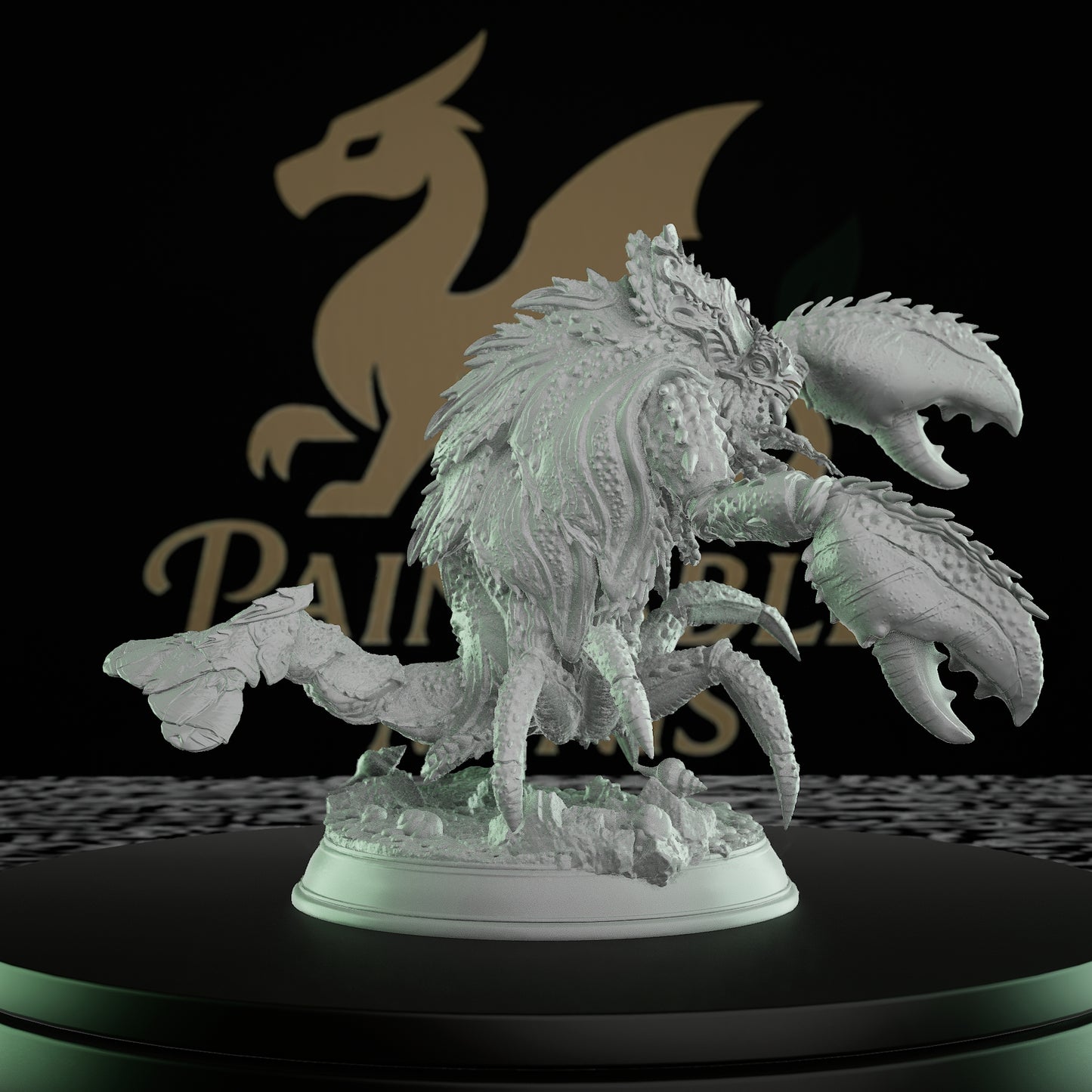 Hardshell Crab Monster Miniature Psychic | Large | DM Stash | D&D DnD Pathfinder Miniature