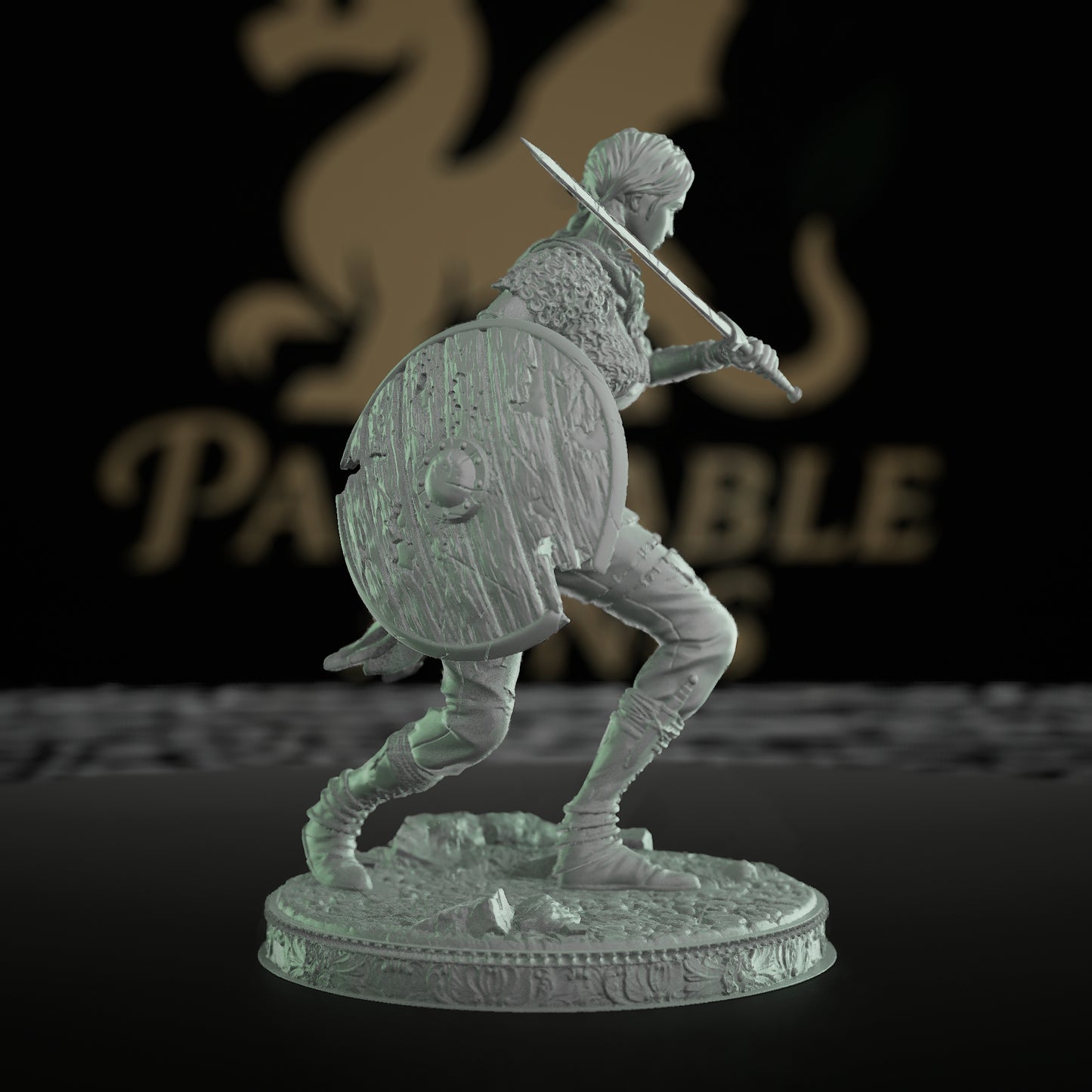 Freya Warrior Hero Fighter Figure | Medium | DM Stash | D&D DnD Pathfinder Miniature