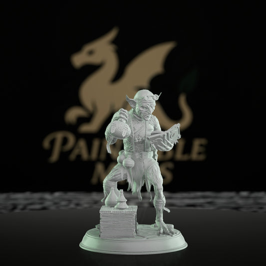 Mana Goblin Spellcaster Miniature | Medium | DM Stash | D&D DnD Pathfinder Miniature