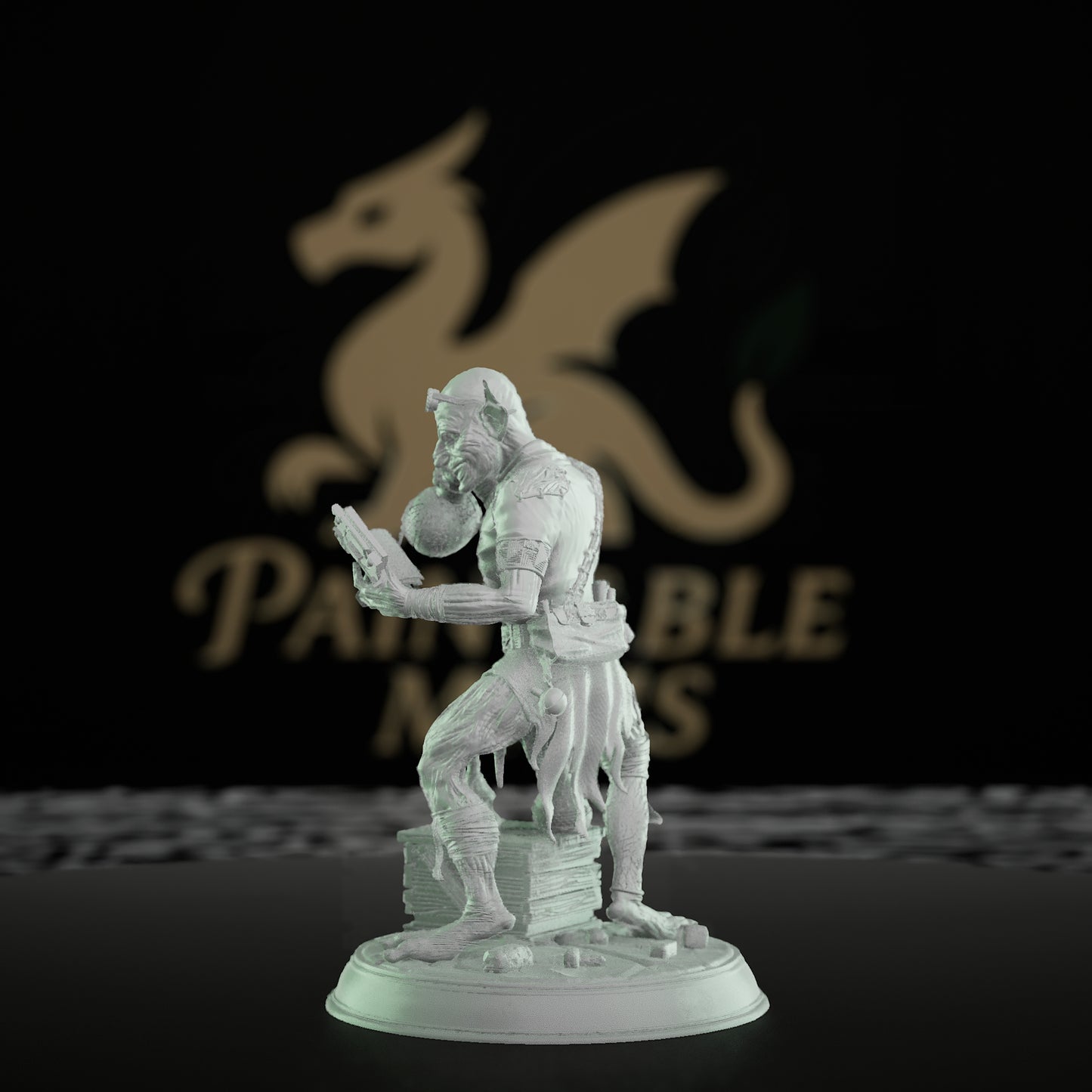 Mana Goblin Spellcaster Miniature | Medium | DM Stash | D&D DnD Pathfinder Miniature