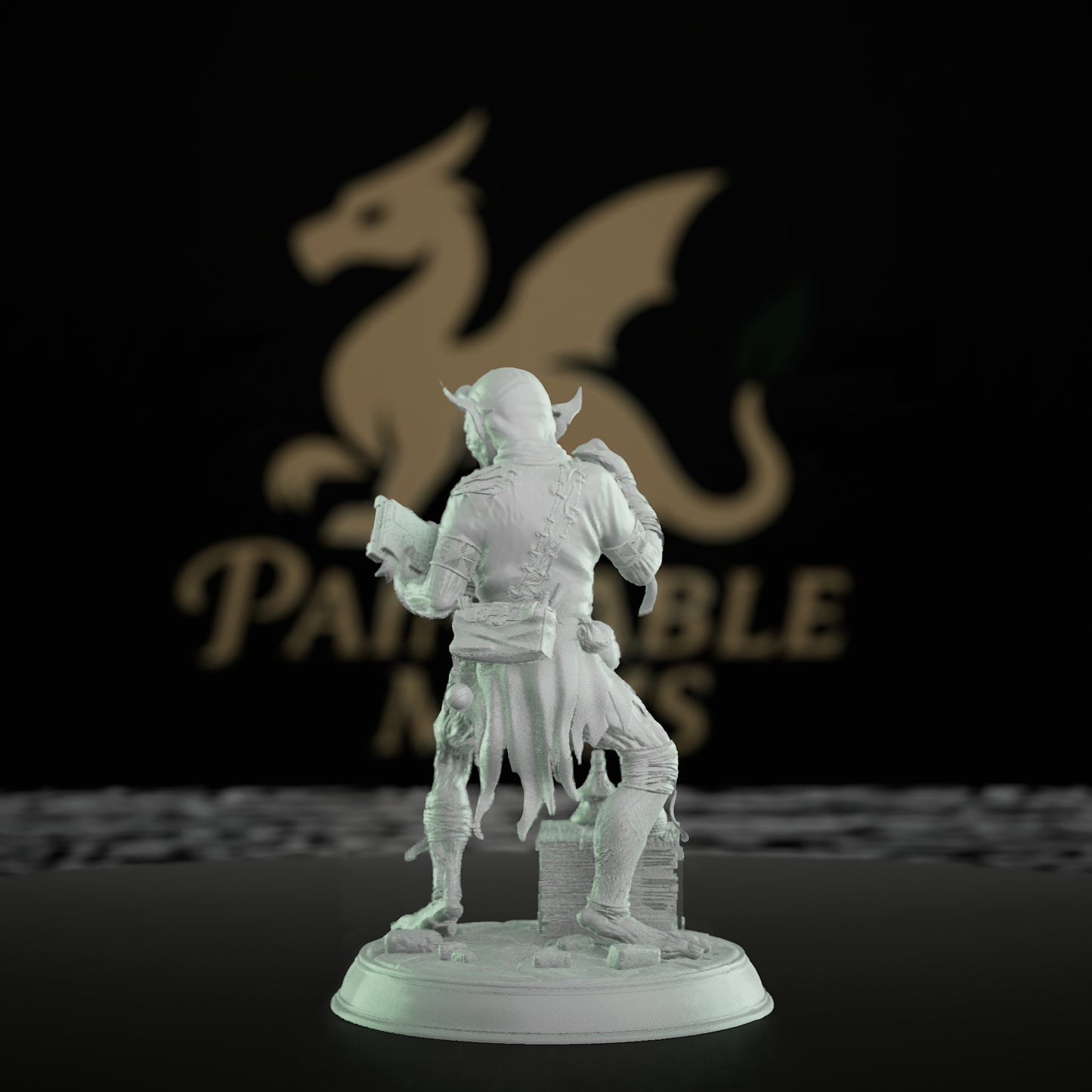 Mana Goblin Spellcaster Miniature | Medium | DM Stash | D&D DnD Pathfinder Miniature