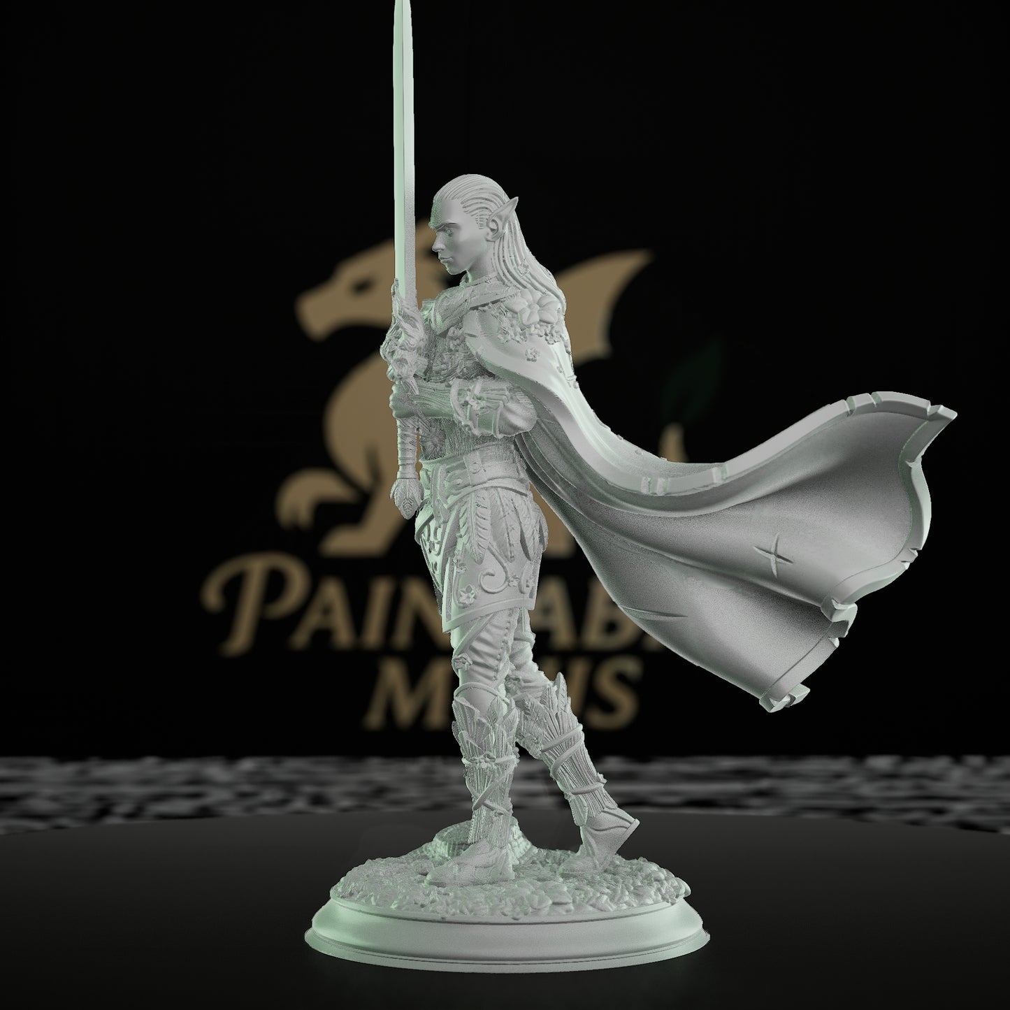 Feywalker Elf Swordsman Warrior | Medium | DM Stash | D&D DnD Pathfinder Miniature