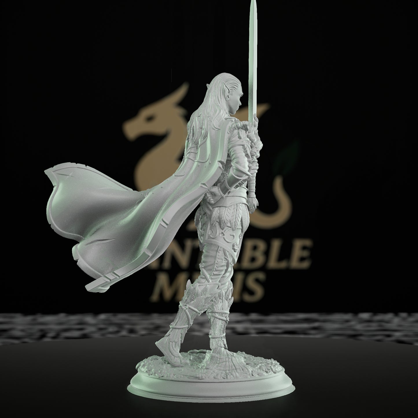 Feywalker Elf Swordsman Warrior | Medium | DM Stash | D&D DnD Pathfinder Miniature