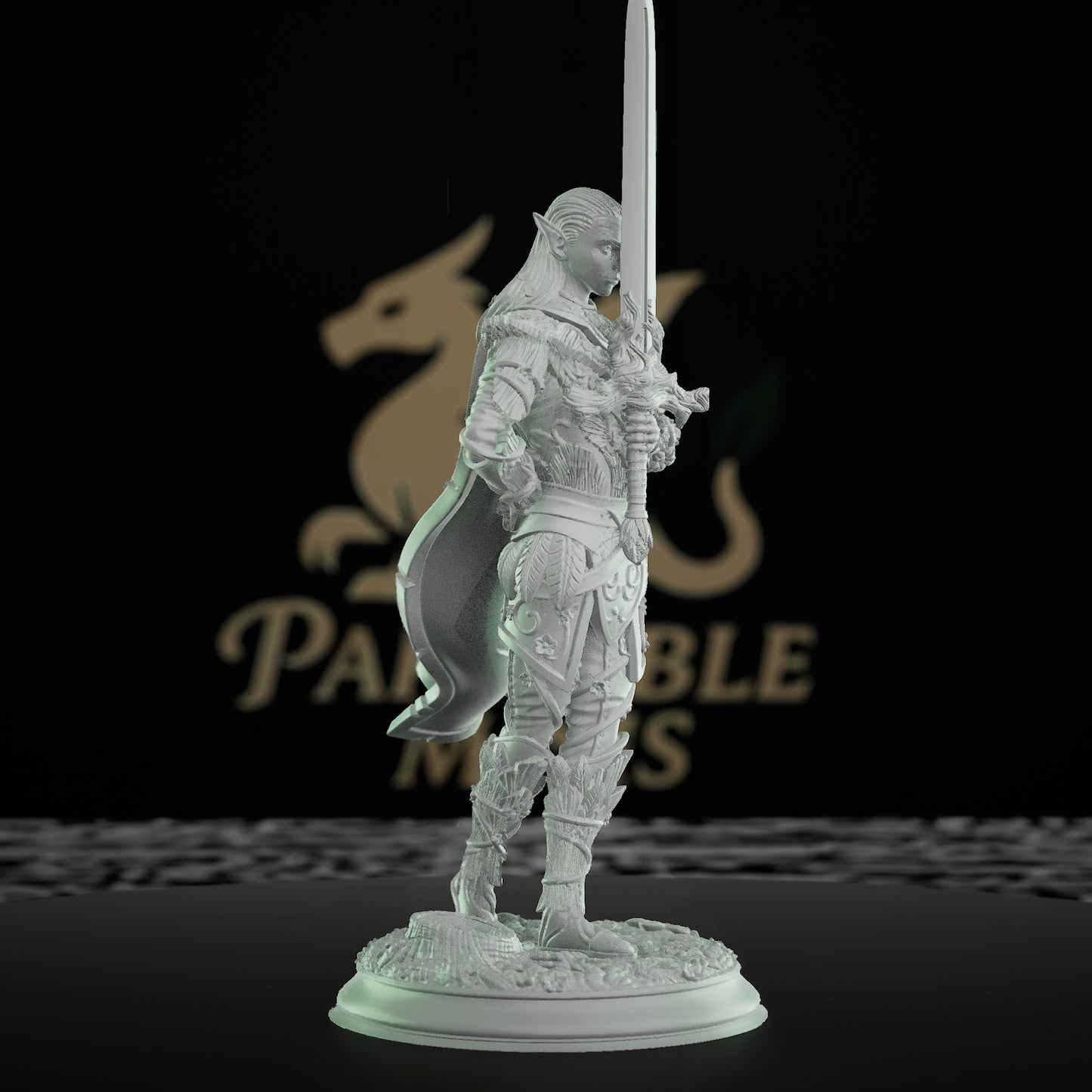 Feywalker Elf Swordsman Warrior | Medium | DM Stash | D&D DnD Pathfinder Miniature